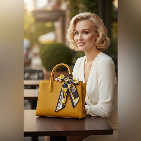 Set of 5 Willy bag scarfs. RANDOM PULL. Bag Not Included - Picture 4 of 6